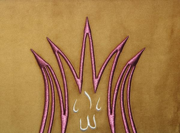 Lale formunda Maşallah Nakışlı Hat Tablo/Hediyelik Tablo